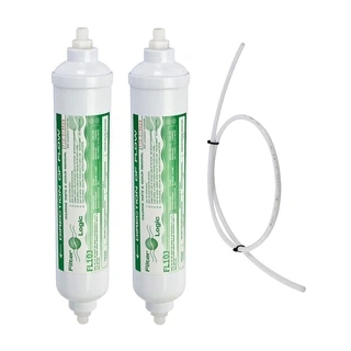 Filtr wkład wody do lodówki FilterLogic FL-10J (2szt.) + 5 metrów wężyka do wody DmFit