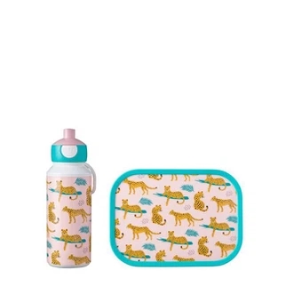 Zestaw śniadaniowy dziecięcy Mepal Campus Leopard 107410165388 (lunchbox + bidon)