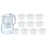 Dzbanek filtrujący Aquaphor Onyx +10 filtrów Maxfor Plus (biały)