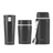 Zestaw termos kubek termiczny Vialli Design FUORI (400ml+500ml+750ml) - grafitowy