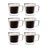Szklanki termiczne do kawy espresso Vialli Design DIVA 80ml (6szt.) 26407