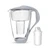 Dzbanek filtrujący szklany Dafi Crystal LED +1 filtr Classic (stalowy)