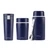 Zestaw termos kubek termiczny Vialli Design FUORI (400ml+500ml+750ml) - granatowy