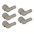 Kolanko łączące wężyk DMfit A4TEU6 (1/4" tube x 3/8" stem) 5szt.