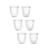 Zestaw szklanek termicznych do espresso DeLonghi 5513296651 DLSC300 (6szt.) - wersja 60ml