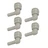 Kolanko łączące wężyk DMfit ATEU0404B (1/4" tube x 1/4" stem) 5szt.