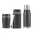 Zestaw termos Vialli Design FUORI (500ml+750ml+1000ml) - grafitowy