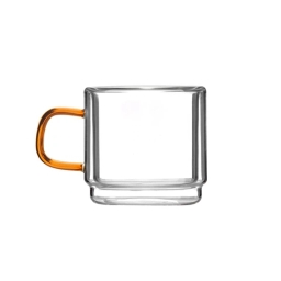 Szklanki termiczne do kawy espresso Vialli Design AMBER 80ml (4szt.) - miniatura 2