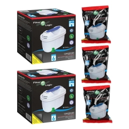 Filtr wkład do dzbanka FilterLogic FL-402 15szt. (2x6-pack + 3 filtry GRATIS) - miniatura 2