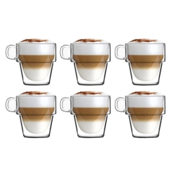 Szklanki termiczne do kawy i herbaty Vialli Design SENSO 350ml (6szt.) 27459 - miniatura 1