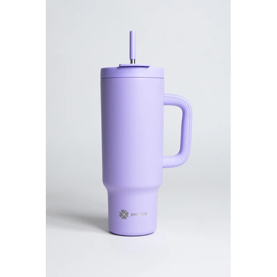 Butelka termiczna na napoje Pozzani Garda 1180 ml (lilac) - miniatura 2