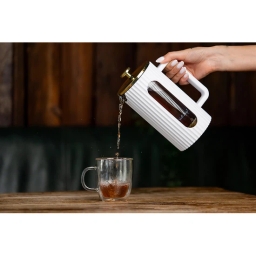 Zaparzacz do herbaty Vialli Design LIVIO 1000 ml 1708 (biało-złoty) - miniatura 5