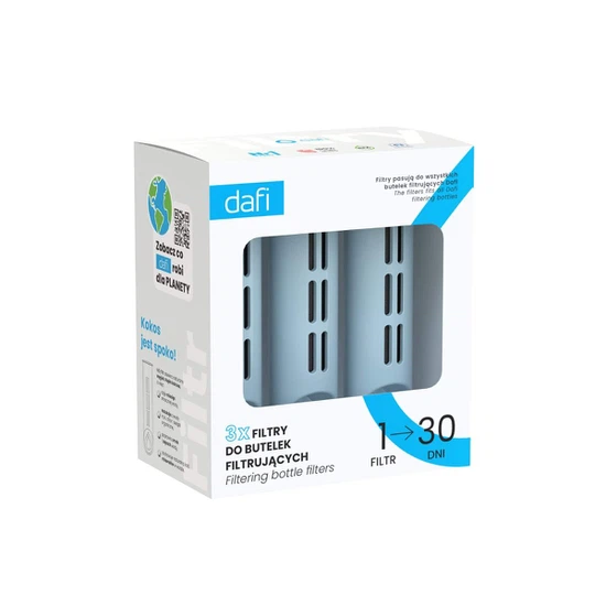 Filtr do butelki DAFI 3 szt. (dove blue) - miniatura 4