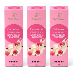 Kawa kapsułki Tchibo Cafissimo Espresso Biała Czekolada - Malina 3x10 kaps. - miniatura 1