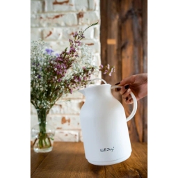 Termos konferencyjny z wkładem szklanym Vialli Design AMO 1L (biały) 27763 - miniatura 4