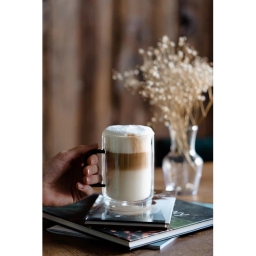 Szklanki termiczne do kawy i herbaty Vialli Design CARBON 350ml (4szt.) - miniatura 3