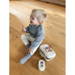 Zestaw śniadaniowy Koziol PSI PATROL GROW beżowy (lunchbox Candy L + butelka bidon na wodę 500ml) - miniatura 3