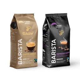 Kawa ziarnista Tchibo Barista: Crema 1kg + Dark 1kg - miniatura 1