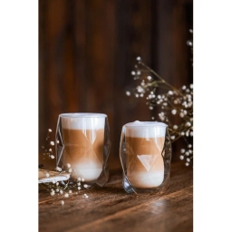 Szklanki termiczne do kawy i herbaty Vialli Design GEO 250ml (2szt.) 27572 - miniatura 10