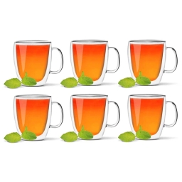 Szklanka termiczna do kawy i herbaty Vialli Design AMO 480ml 25851 (6szt.) - miniatura 1