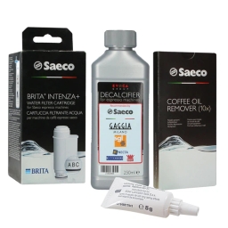 Zestaw do konserwacji ekspresu Saeco (CA6702+CA6700 250ml+CA6704+HD5061) - miniatura 1