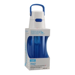 Butelka Dafi SOLID 0,5L z wkładem filtrującym (szafirowa) BARWIONY KORPUS - miniatura 3