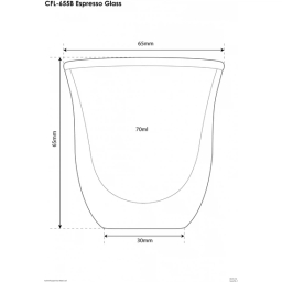 Szklanki termiczne do espresso FilterLogic CFL-655 (2szt.) - miniatura 8