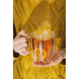 Szklanka termiczna do kawy i herbaty Vialli Design AMO 480ml 25851 - miniatura 3