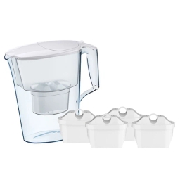 Dzbanek filtrujący Aquaphor Time +4 filtry Maxfor Plus (biały) - miniatura 1
