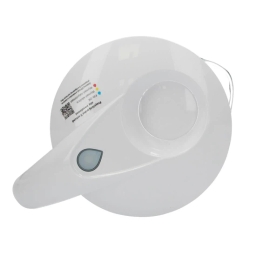 Dzbanek filtrujący szklany Dafi Crystal LED +10 filtrów UNIMAX (biały) - miniatura 4