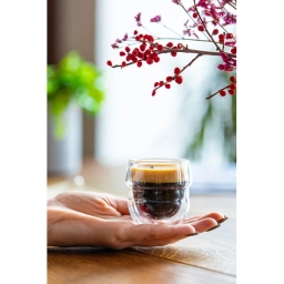 Szklanki termiczne do kawy espresso Vialli Design SFERICO 70ml (4szt.) 27947 - miniatura 5