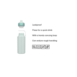 Bidon na wodę dziecięcy Mepal Campus Fairy Garden 400ml 107410065406 - miniatura 6