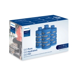 Filtr wody do butelki filtrującej Philips GoZero Fitness AWP287/10 (3szt.) - miniatura 3