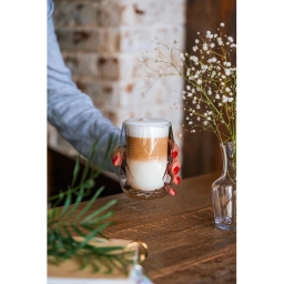 Szklanki termiczne do kawy i herbaty Vialli Design GEO 350ml (2szt.) 27589 - miniatura 5