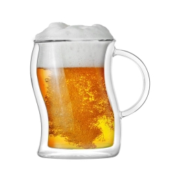 Szklanka termiczna kufel do piwa Vialli Design BOLLA 500ml 28470 - miniatura 1