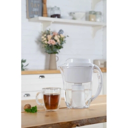 Dzbanek filtrujący wodę Aquaphor J.Shmidt 500 (biały) + 6 wkładów filtrujących - miniatura 6