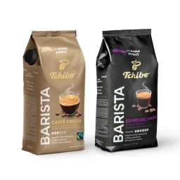 Kawa ziarnista Tchibo Barista: Crema 1kg + Dark 1kg - miniatura 1
