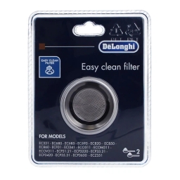 Sitko filtr metalowy do kolby ekspresu DeLonghi 5513281001 DLSC401 (na 2 filiżanki) - miniatura 1