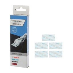 Skrobak do czyszczenia płyt ceramicznych Bosch 17000334 + zapasowe ostrza 5szt. 17000335 - miniatura 1