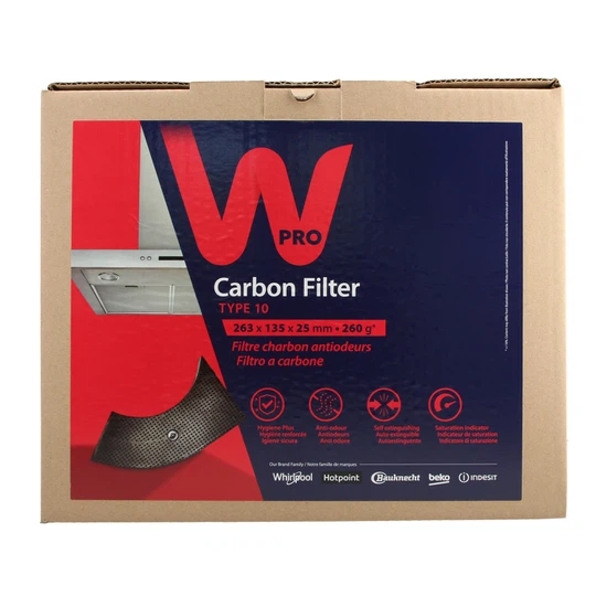 Filtr węglowy do okapu Whirlpool 484000008582 CHF85/1 (typ 10) - miniatura 1