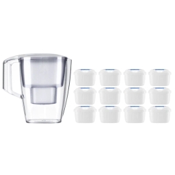 Dzbanek filtrujący Dafi START Unimax 4,0L (biały) +12 filtrów FilterLogic FL-402 - miniatura 1