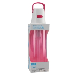 Butelka Dafi SOLID 0,7L z wkładem filtrującym (flamingowa) BARWIONY KORPUS - miniatura 2