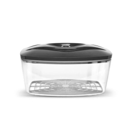 Pojemnik prożniowy do przechowywania żywności SeeYoo 2,7L (grafitowy) z pompką manualną - miniatura 2