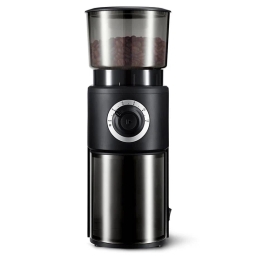 Elektryczny automatyczny młynek do mielenia kawy ziarnistej Tchibo (czarny) - miniatura 1