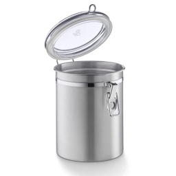 Pojemnik puszka na kawę ziarnistą i mieloną Tchibo (inox) 500g - miniatura 3