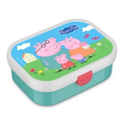 Zestaw śniadaniowy dziecięcy Mepal Campus Peppa Pig 107410165412 (lunchbox + bidon) - miniatura 2