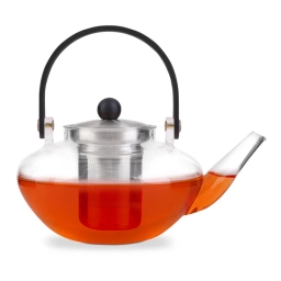 Zaparzacz do herbaty Vialli Design EVA 800ml 1630 (srebrny) - miniatura 1