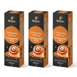Kawa kapsułki Tchibo Cafissimo Espresso Cinnamon Roll 3x10 kaps. - miniatura 1