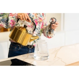 Czajnik z gwizdkiem Vialli Design DIAMANTE 1,5L (złoty, matowy) 29194 - miniatura 4