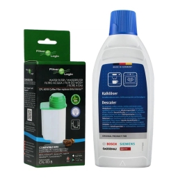 Filtr wody FilterLogic CFL-901B do ekspresów ciśnieniowych + odkamieniacz Bosch 500ml 311968 - miniatura 1